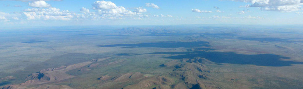 Segelfliegen über der Kalahari